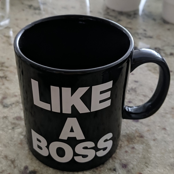 5/$45 Big Black Like A Boss Coffee Mug - Picture 1 of 2